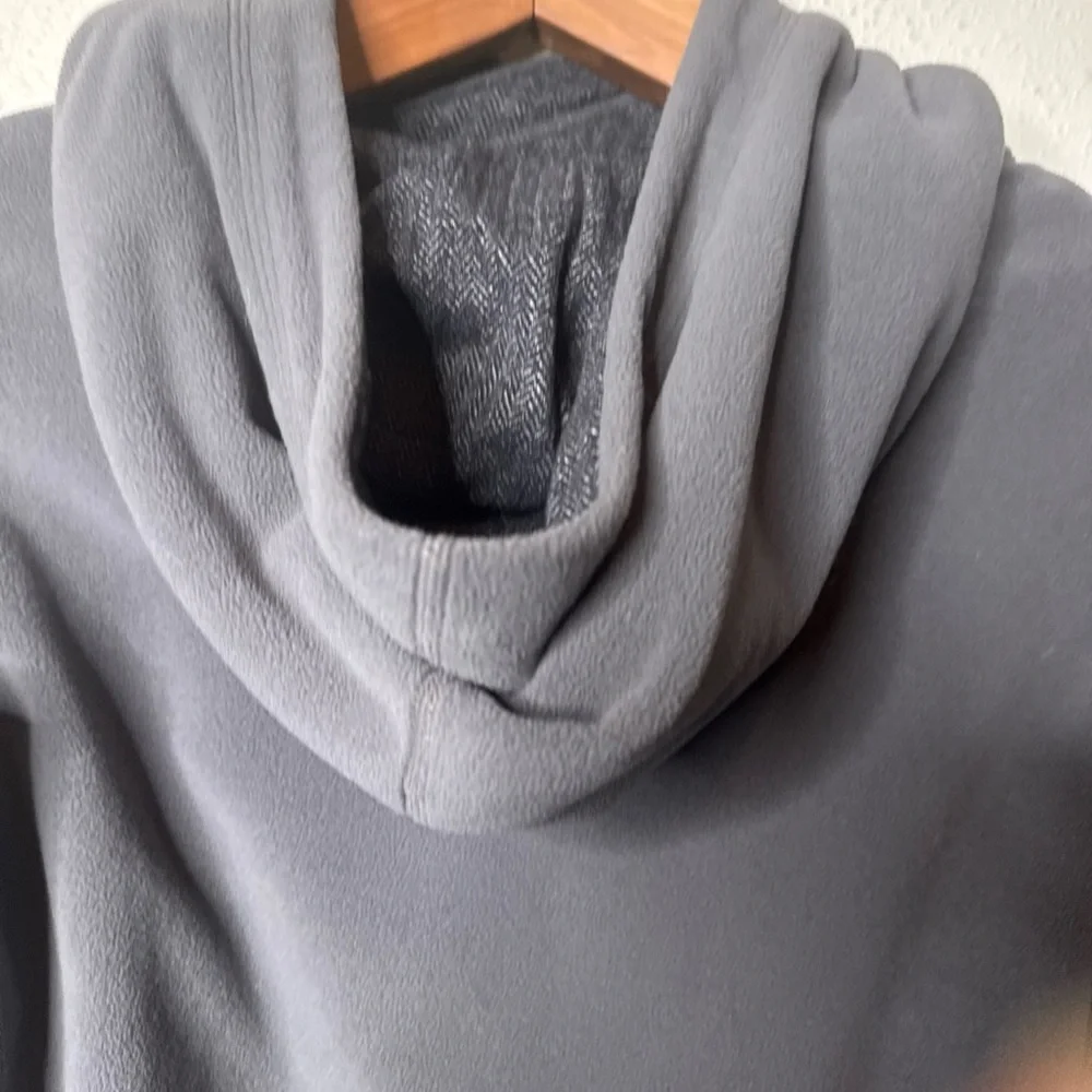 Women's Gray‎ Hooded Top